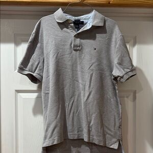 Tommy Hilfiger Light Gray Polo Shirt for Men